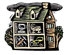 Home, garden, car and pet